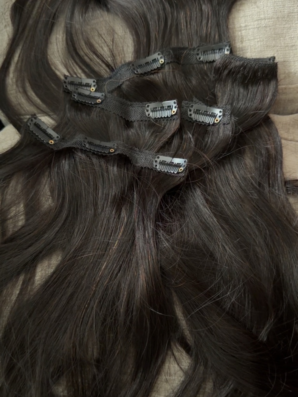 100% Remy Human Hair Extensions - Brown - Picture 4 of 4